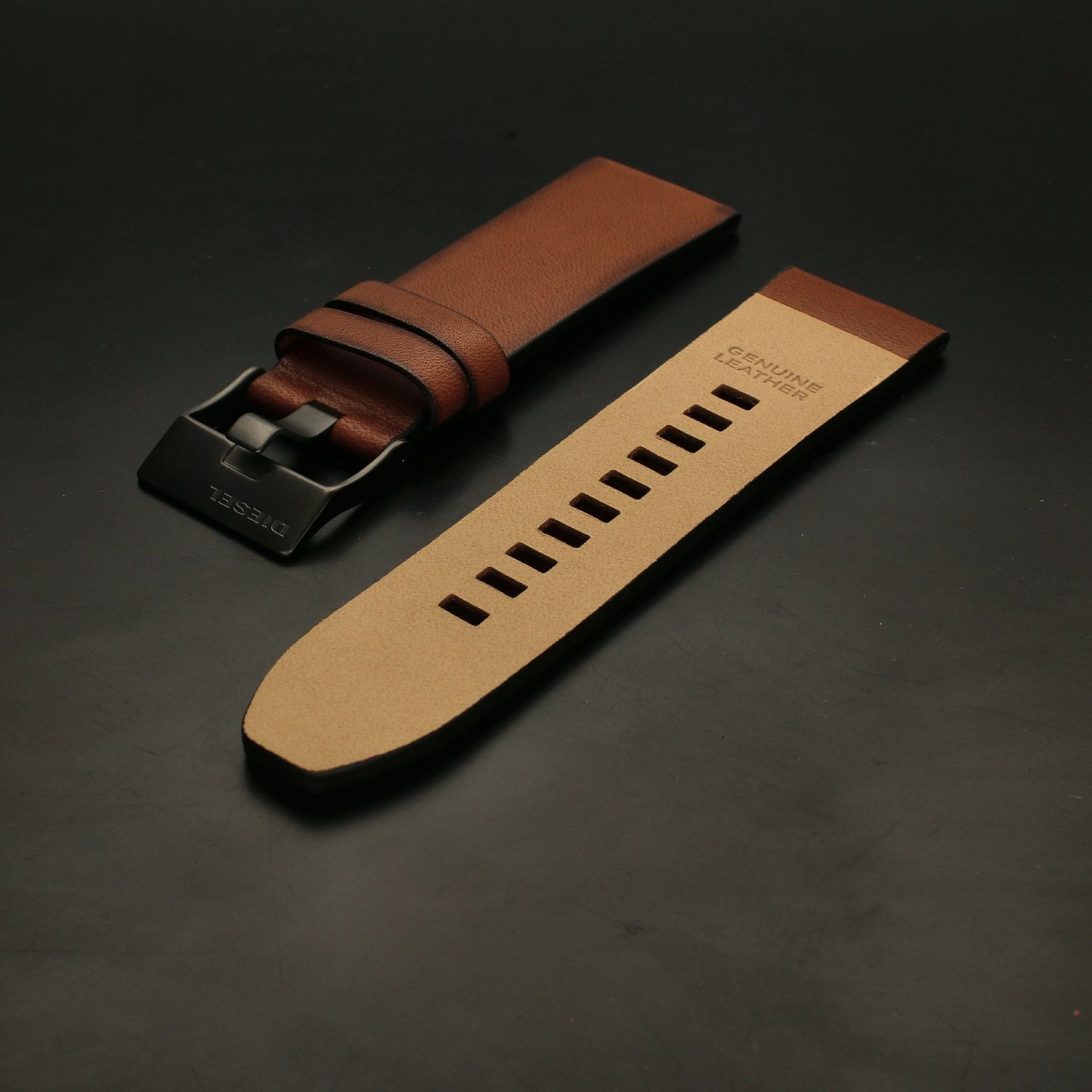 Pasek do zegarka Diesel DZ4343 oryginalny DIESEL brązowy.jpg